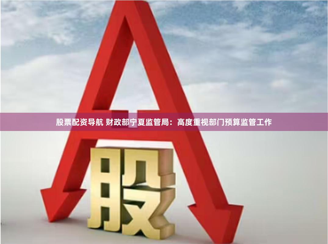 股票配资导航 财政部宁夏监管局：高度重视部门预算监管工作